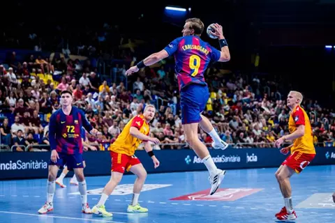 كرة يد.. برشلونة يفوز على جوج في دوري الأبطال بمشاركة سيف الدرع